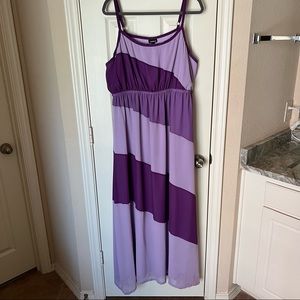 Torrid Purple Maxi Dress